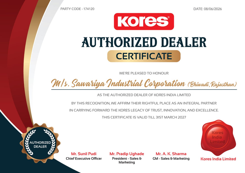KORES AUTHORIZED DEALER